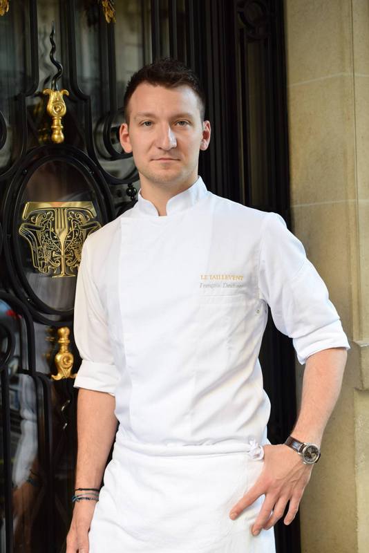 François Daubinet, chef pâtissier du restaurant Le Taillevent