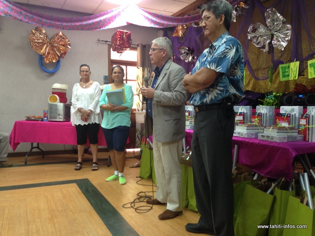 Dans son discours, le vice-recteur, Jean-Louis Baglan a rappelé aux familles les aides mises à leur disposition