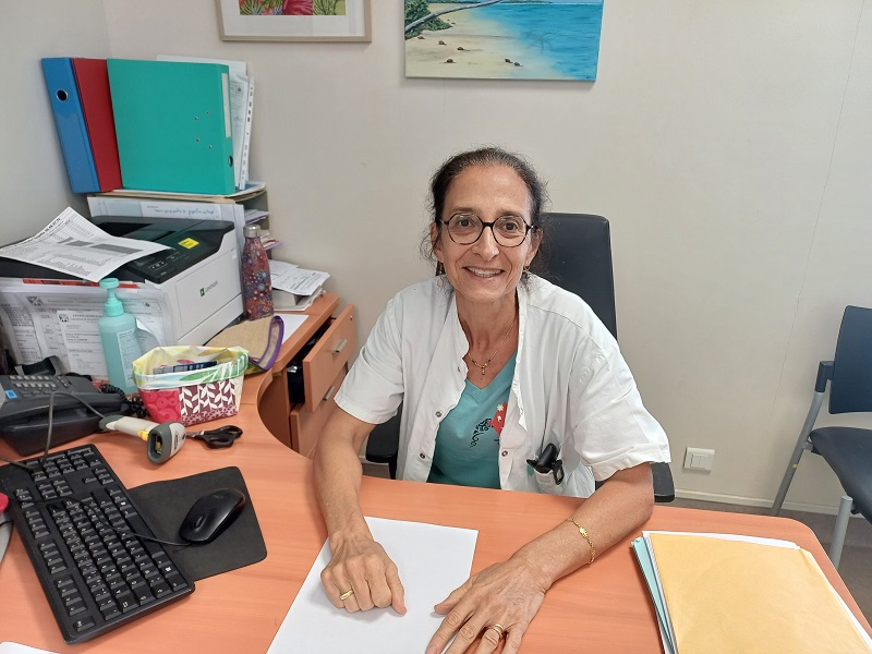 Le Dr Valérie Ségalin, médecin responsable des collectes de sang et de la promotion du don du sang.