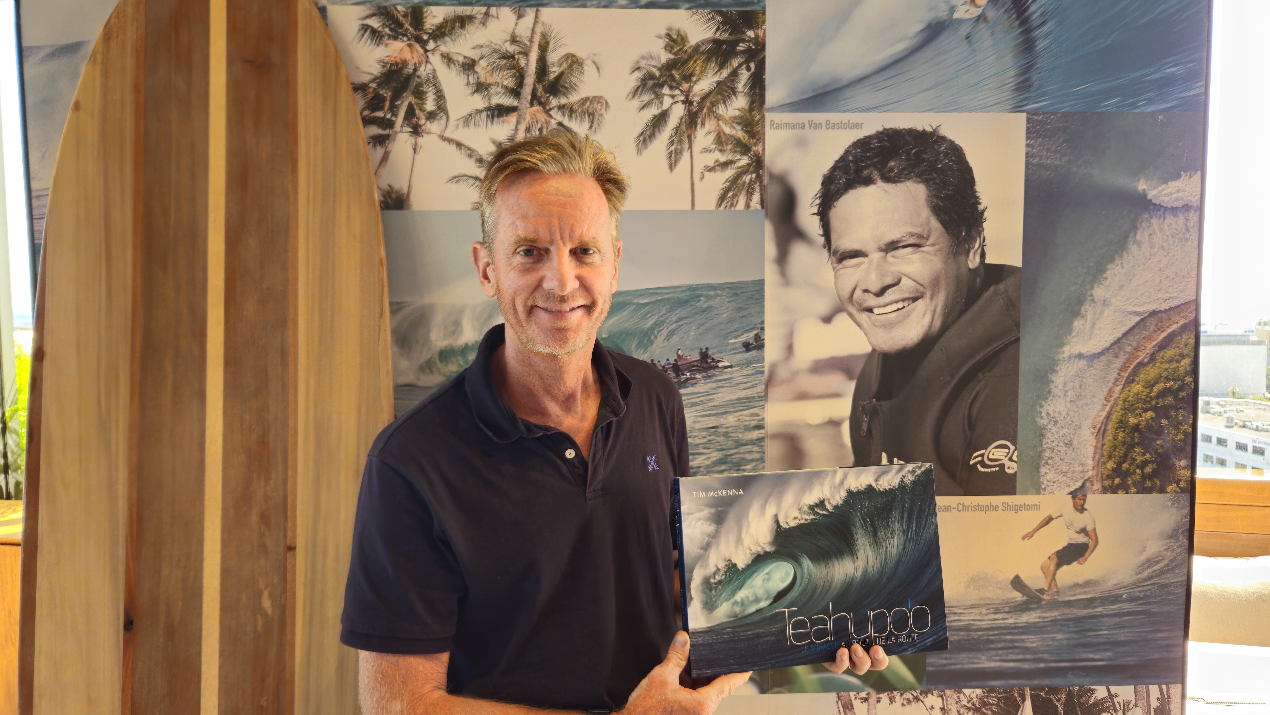 Tim McKenna, une vie de photos à Teahupo’o