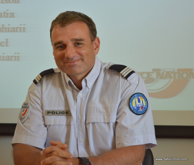 Le capitaine Luc Roattino est le responsable du centre régional de formation de la police (CFR).
