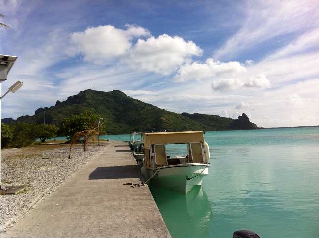 Une navette de transport à Bora (Photo d'illustration).