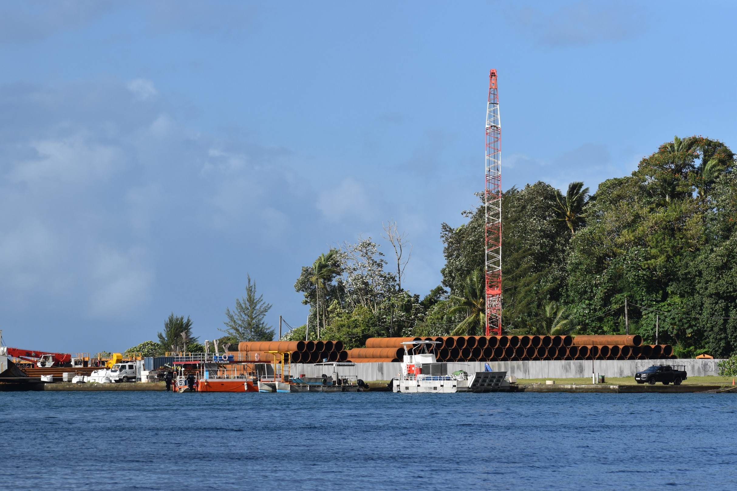 Cette installation est conventionnée pour une durée d’un an avec la mairie (Crédit : Anne-Charlotte Lehartel).