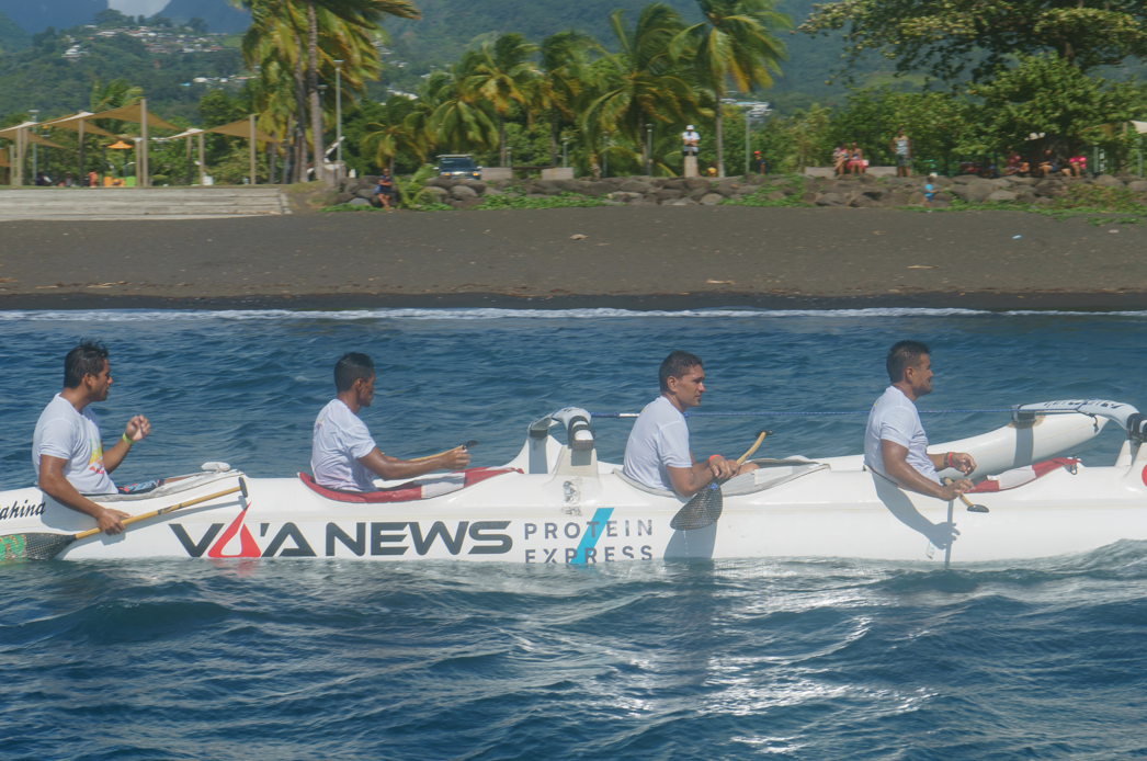 L’arrivée des héros de Arue, qui ont redoré leur blason en décrochant la troisième place.  Crédit : TL