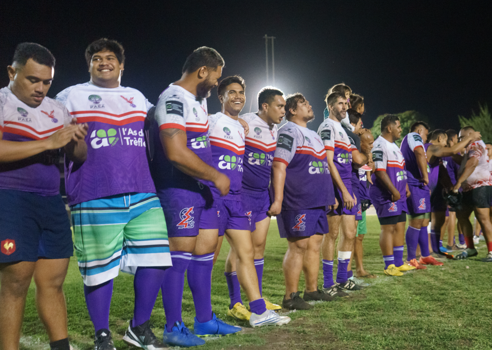 Le club de rugby de Paea remporte le championnat de rugby à XV de 2024.  Crédit : TL