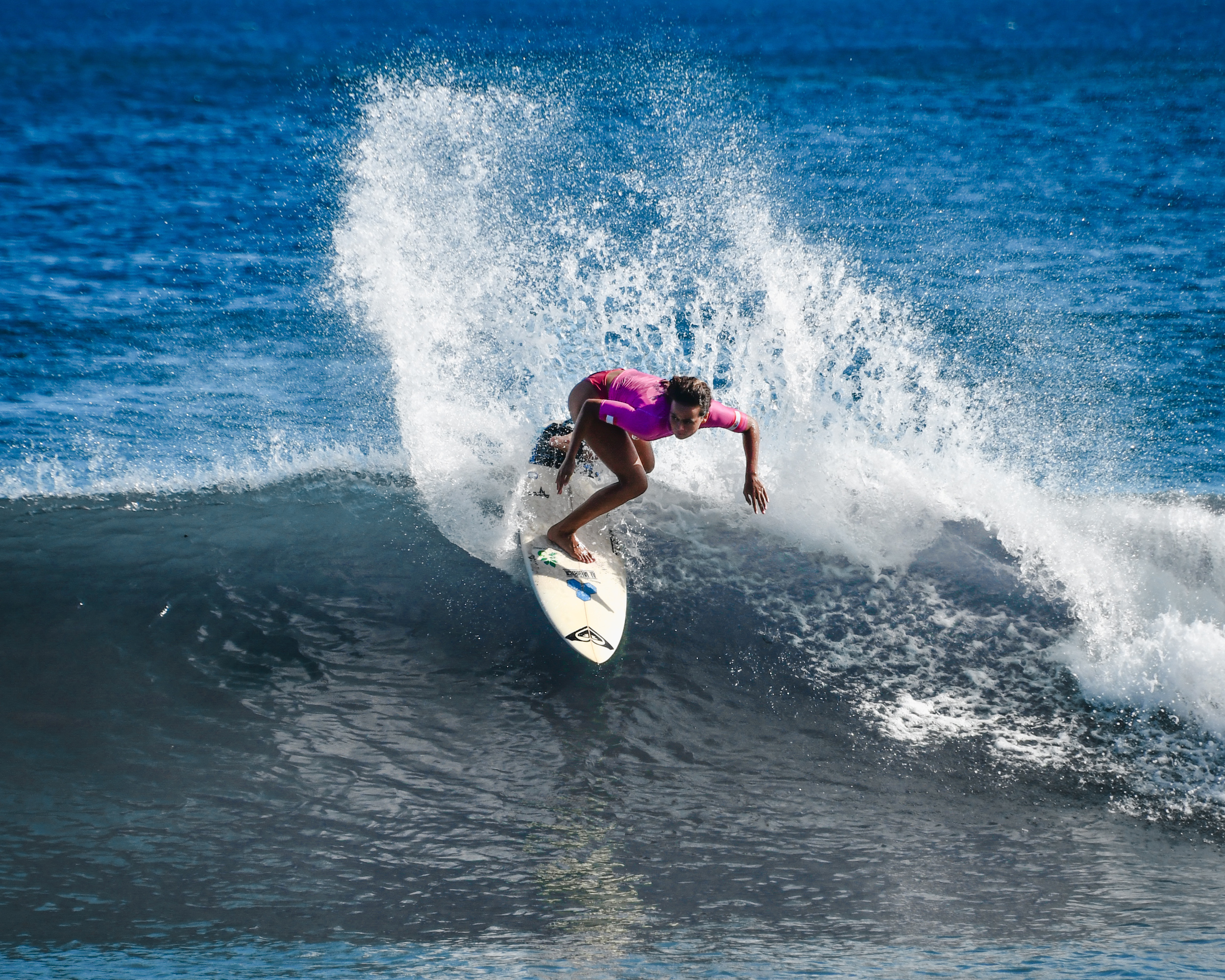 Heimiti Fierro remporte la catégorie Open de la 8ème édition de la Roxy Vahine Cup.