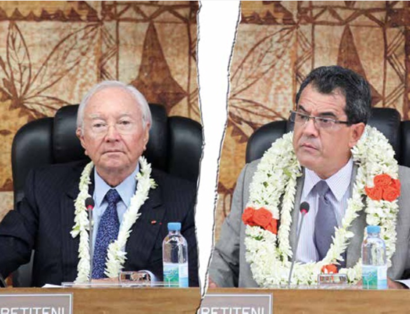 Edouard Fritch demande à la justice de reconnaître en urgence l’incapacité de Gaston Flosse à occuper la présidence du Tahoera’a Huiraatira.