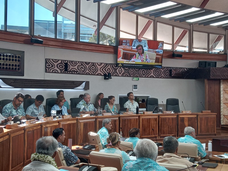 Tevaiti Pomare accuse l'opposition d'être à l'origine de l'imbroglio fiscal