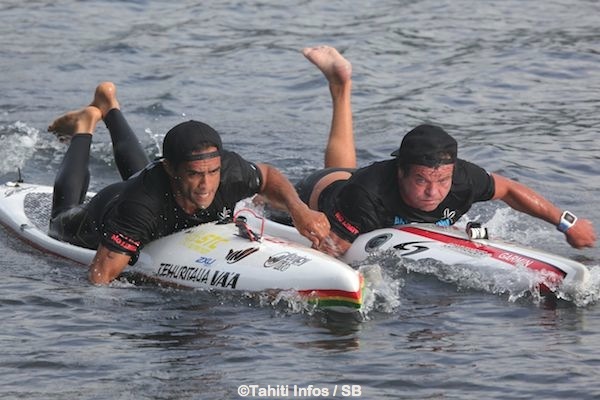 Steeve Teihotaata et George Plsek en prone
