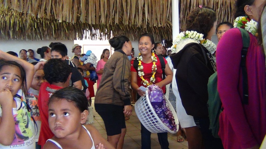Les collégiens de Rimatara ont quitté leur île pour Rurutu