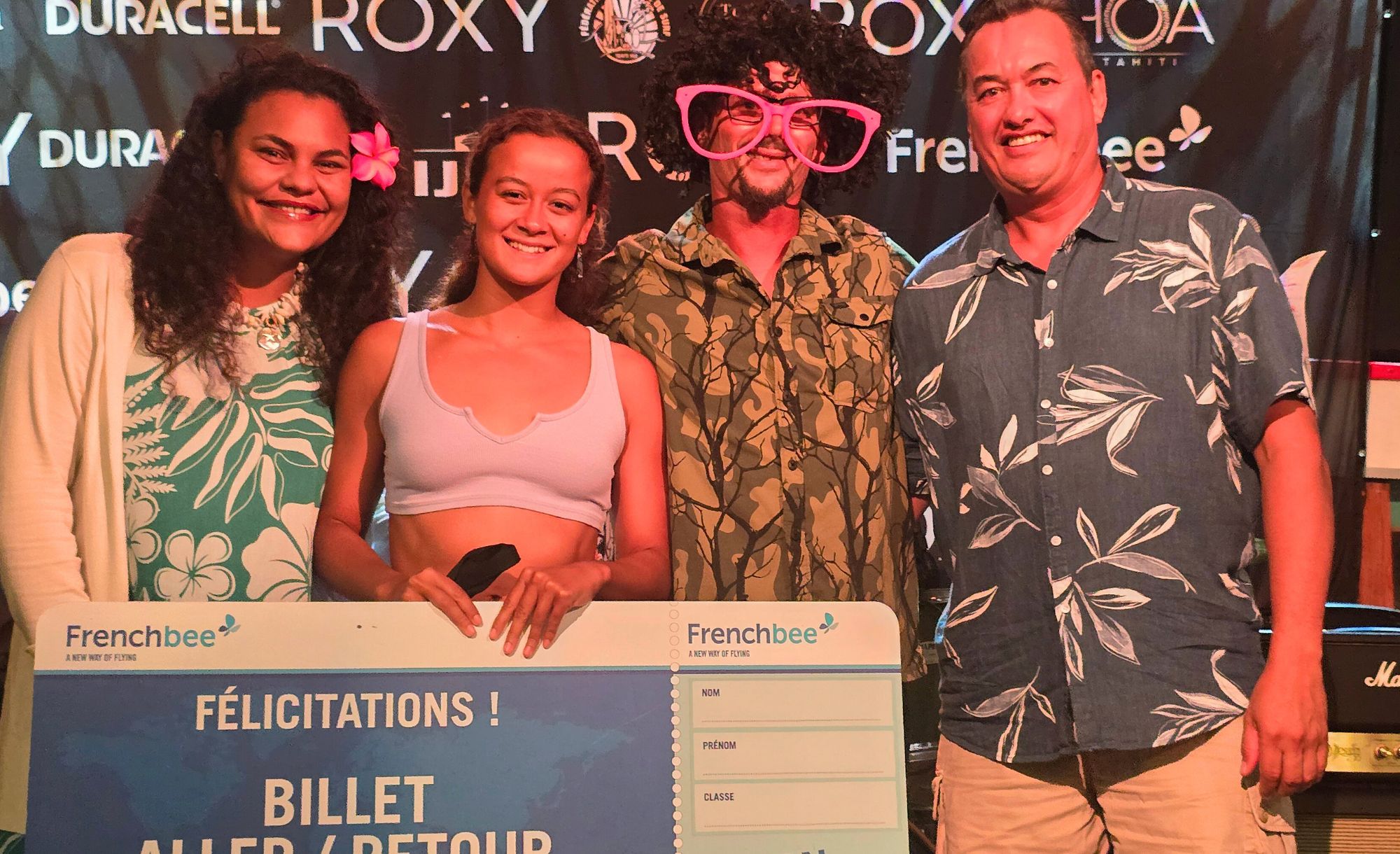 Heimiti Fierro sacrée reine de la Roxy Vahine Cup