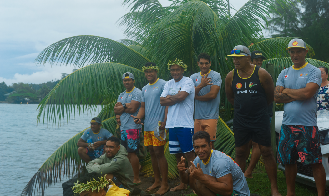 Shell attend son tour pour pouvoir performer, comme à son habitude.  Crédit : TL