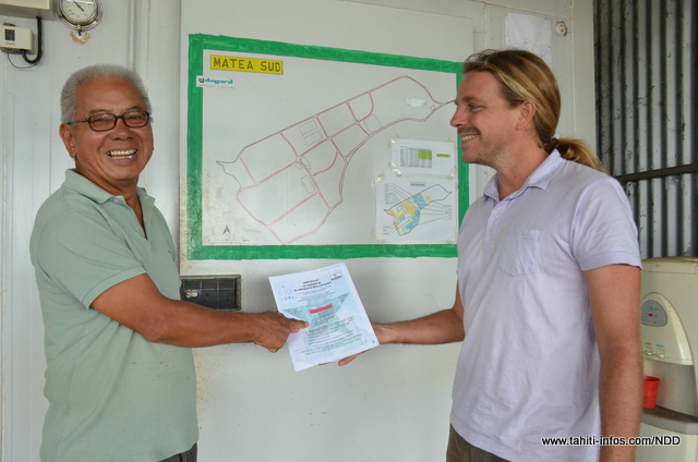 Le certificat SPG Bio Fetia reçu la semaine dernière valide la production bio d'une douzaine de variétés plantées à Matea Sud