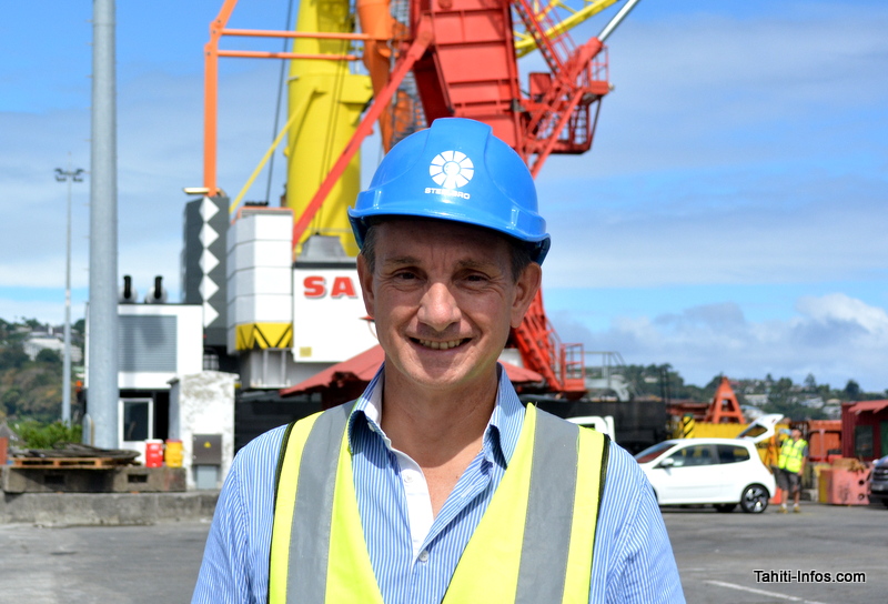 Jérôme Mangard, P-dg de Sat Nui.