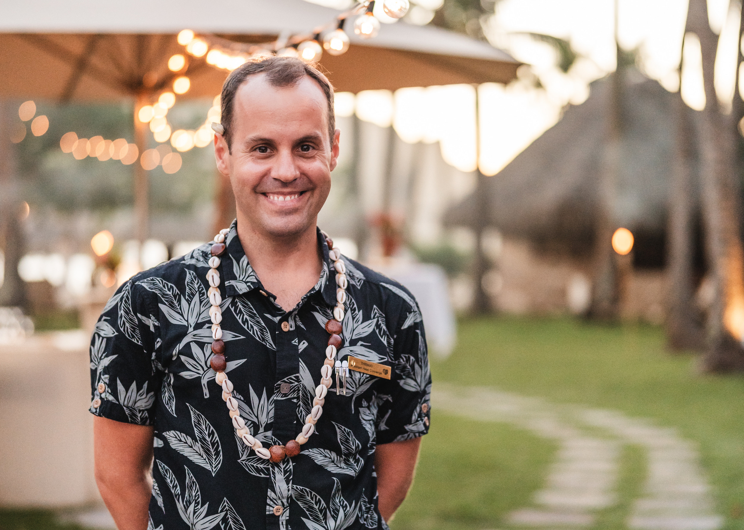 Thibaud Dolat décoré des Clefs d'Or