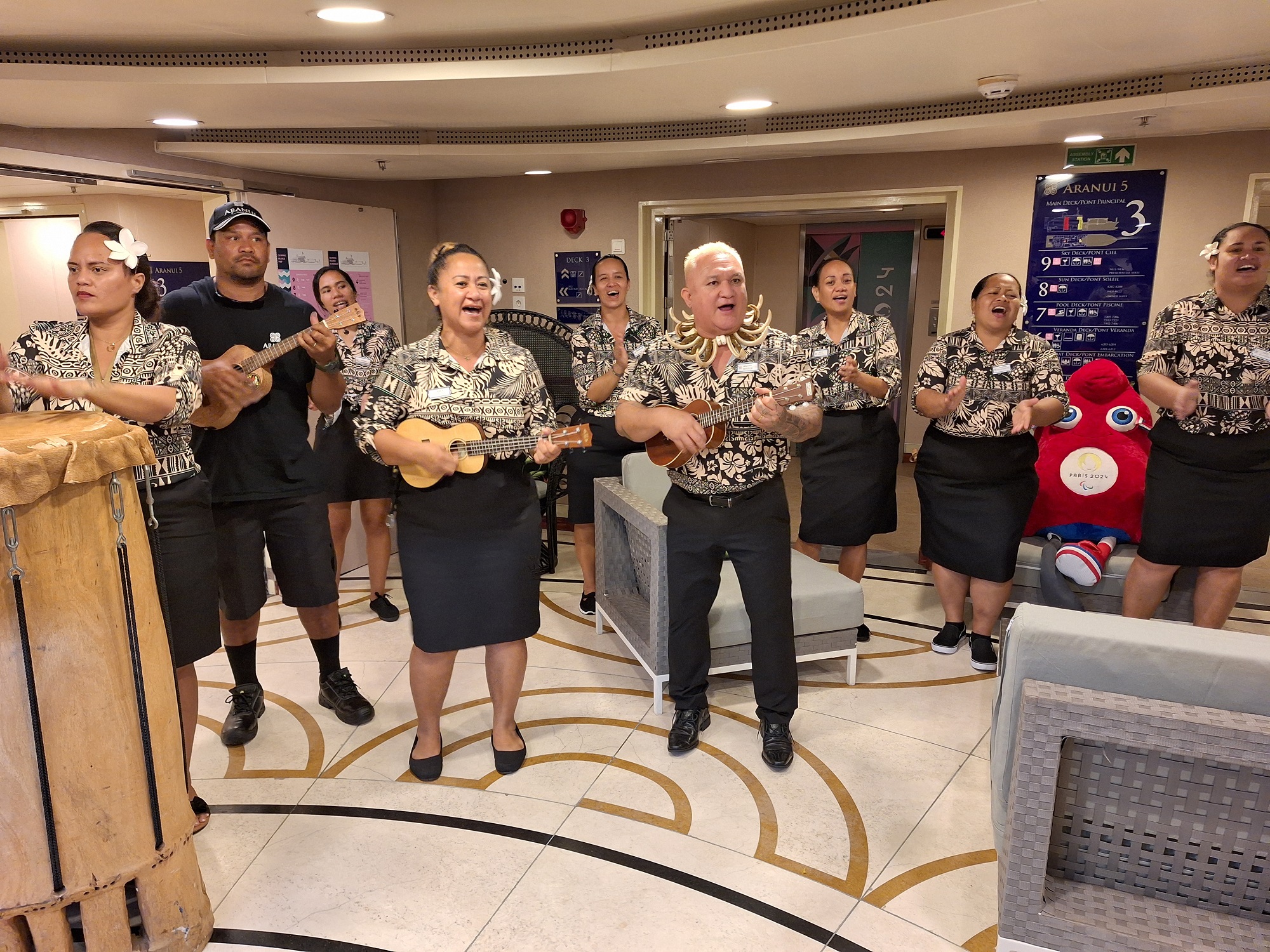 Un accueil festif et local !