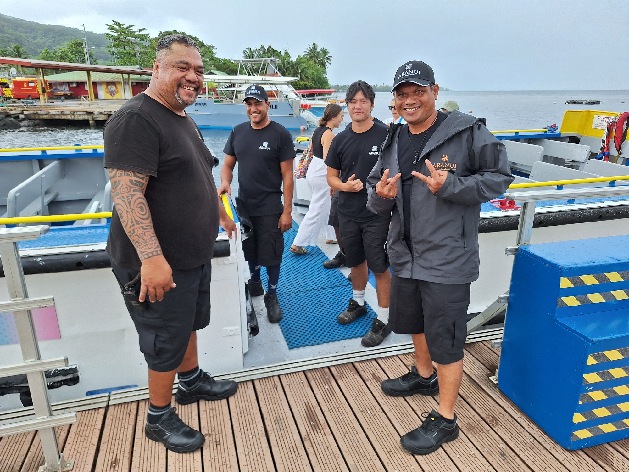 Les équipes pourront rejoindre Teahupo’o par voie maritime ou terrestre.