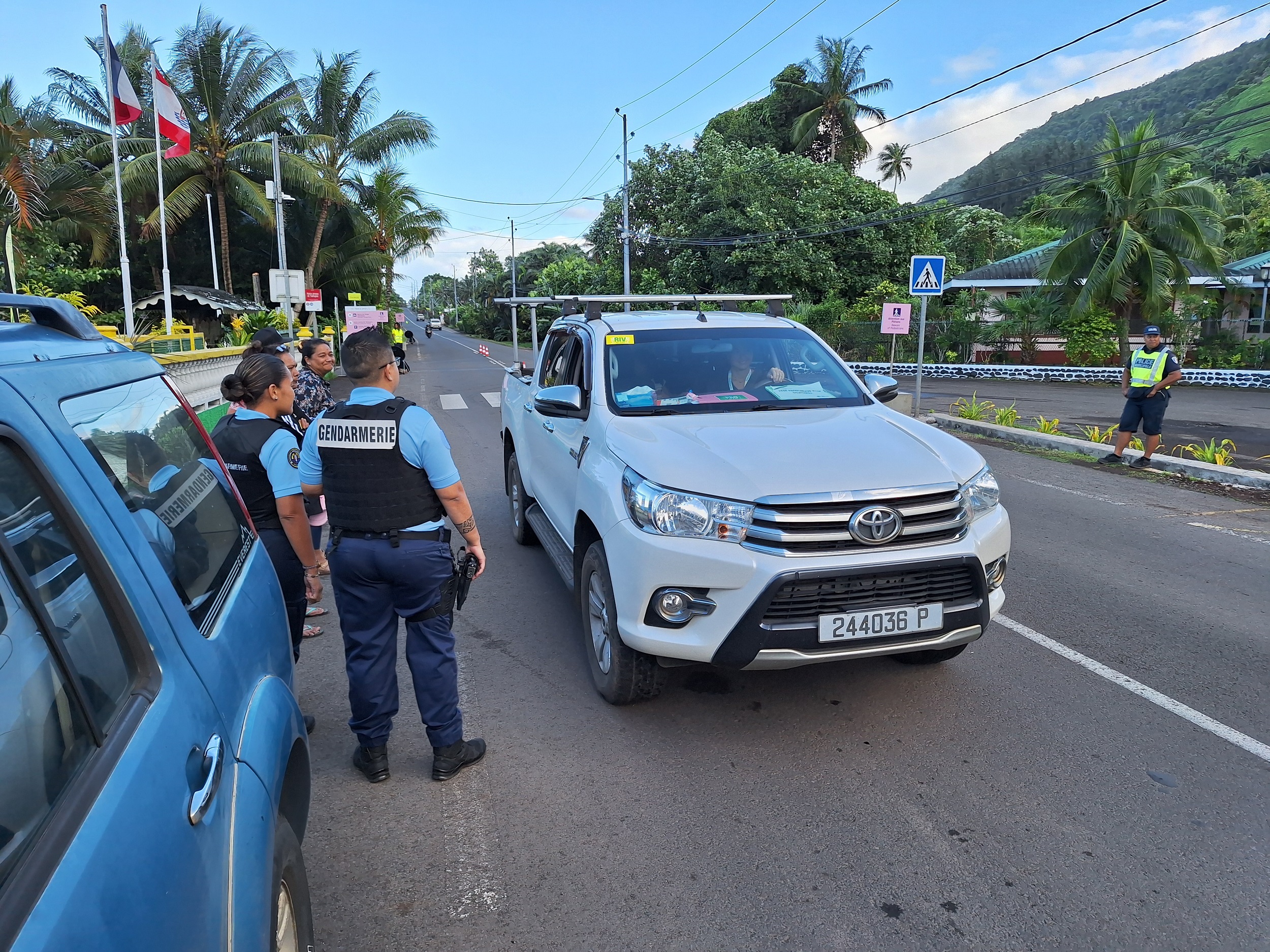 Les restrictions de circulation à partir de la mairie de Teahupo’o sont en vigueur du 20 juillet au 5 août, de 5 à 19 heures.