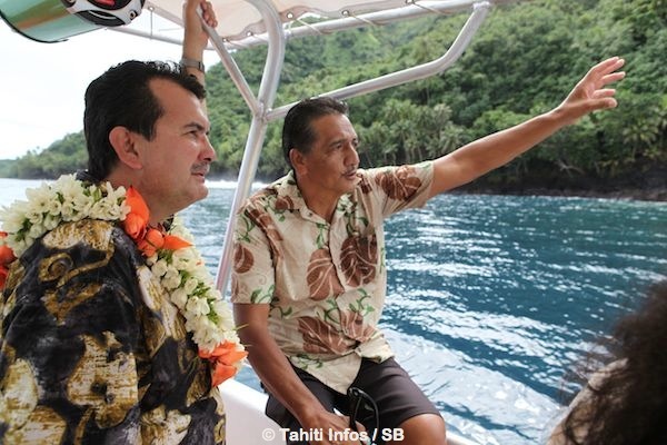 Gérard Parker a conduit la visite de manière passionnée