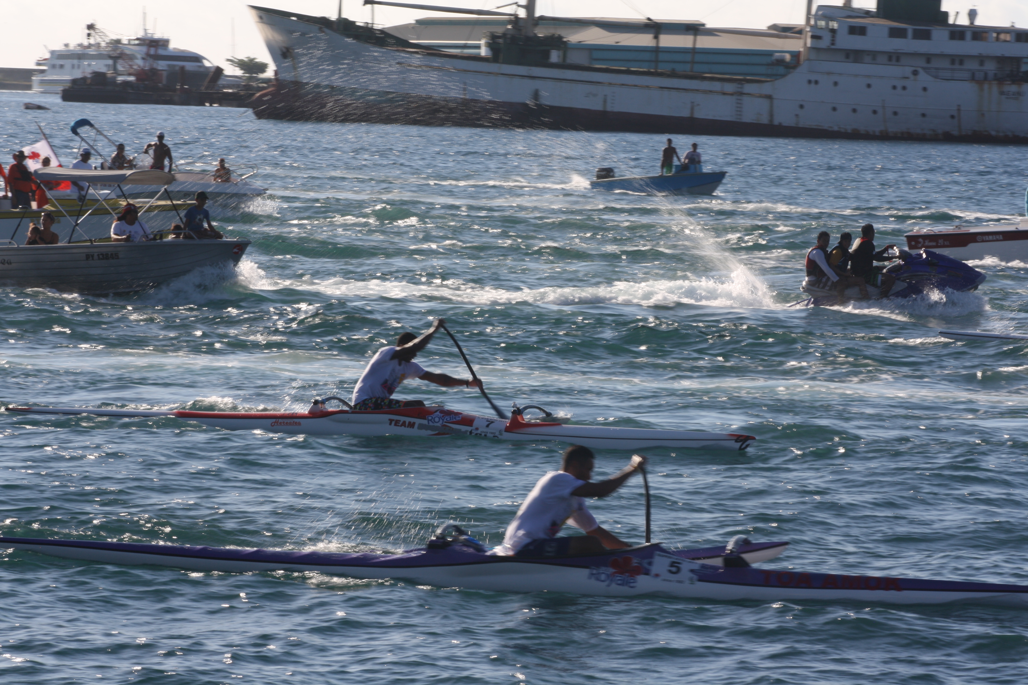 Quelque 138 rameurs prendront la ligne de départ à la plage de Taaone. (Photo : DR)