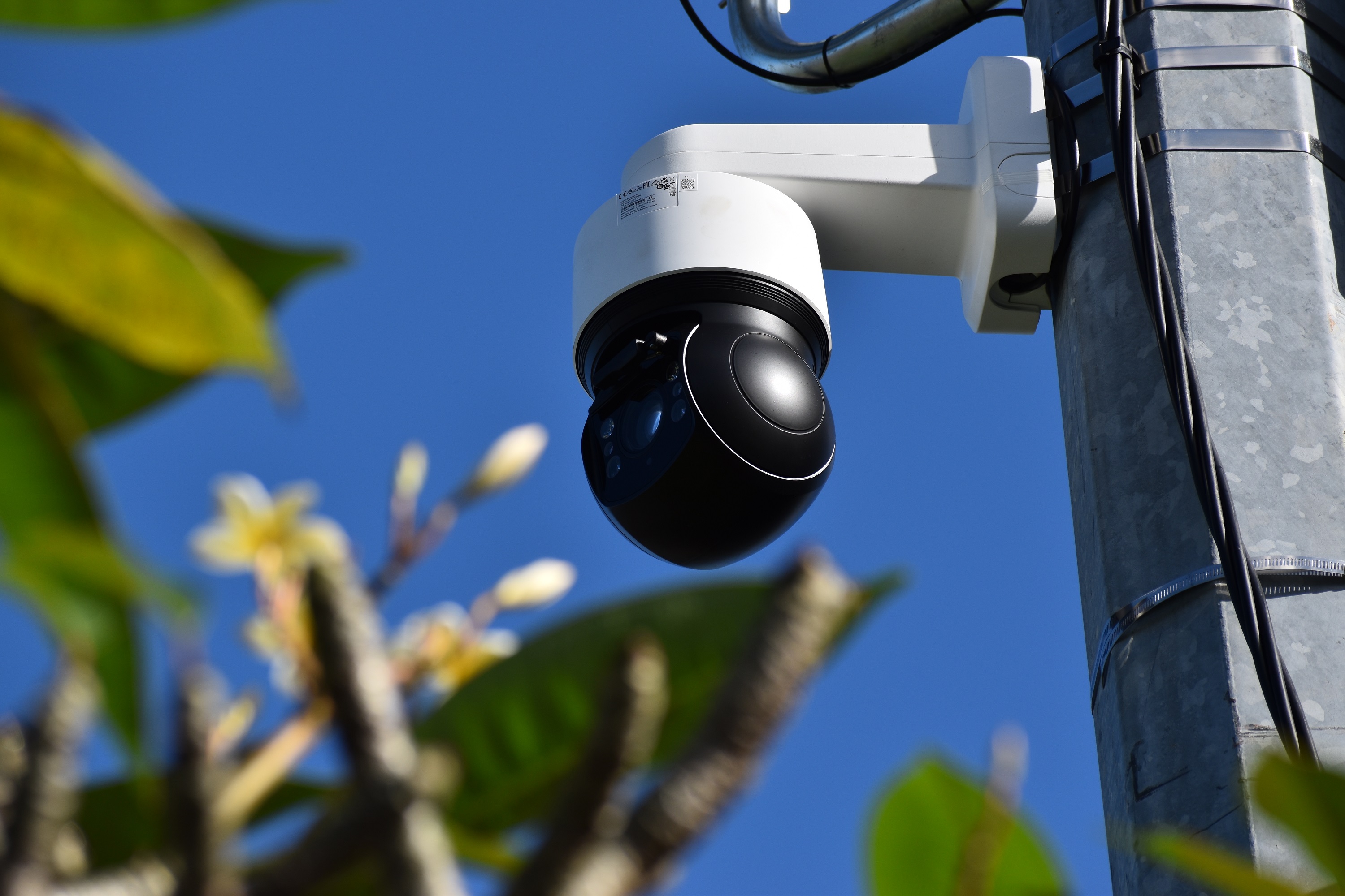 Les huit premières caméras installées totalisent une vingtaine de capteurs.