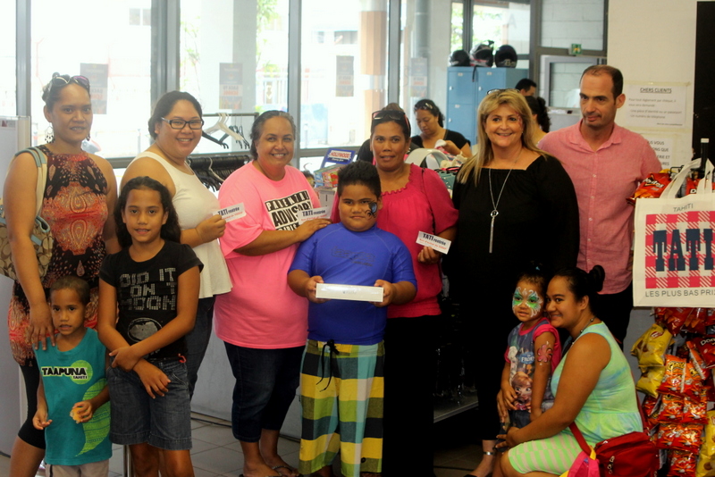 Les sept gagnants du grand jeu Tati