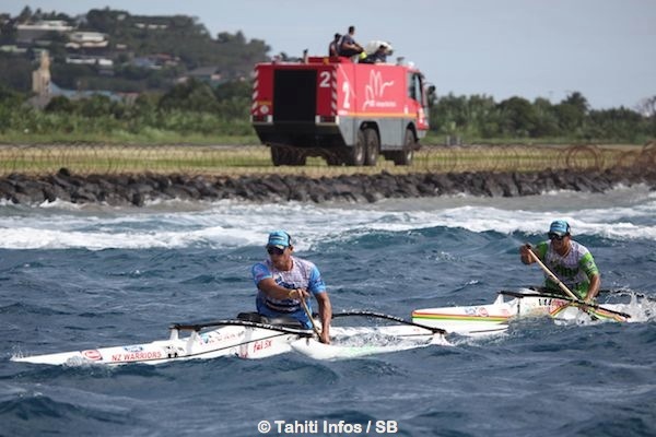 Kyle et Steeve ont fait une 2e étape admirable devant un public qui a su encourager ces champions.