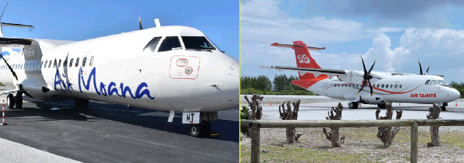 Reprise des vols en direction des Raromata'i