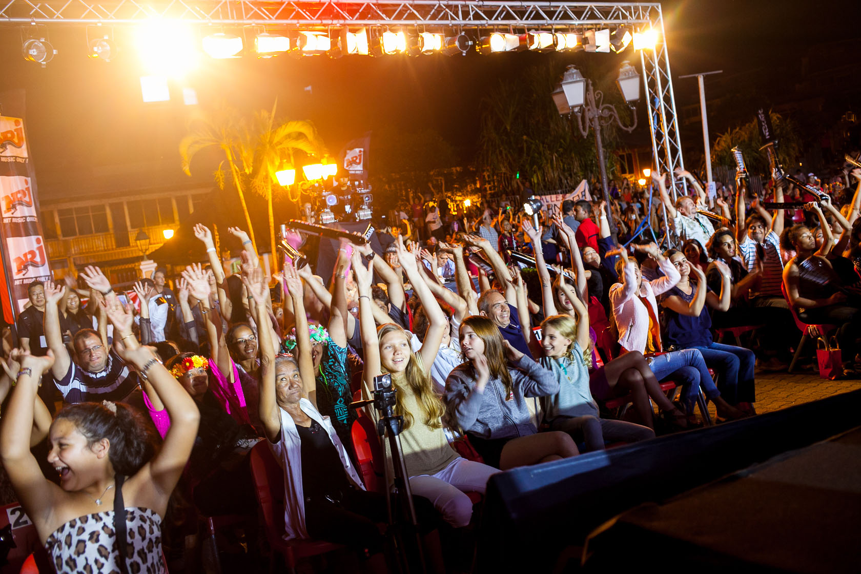 Plus de 1 800 fans ont soutenu les jeunes talents. (Photo : Jean-Philippe Yuam)