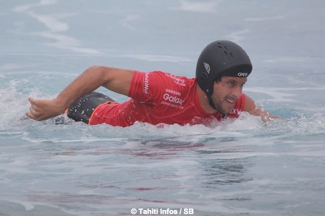 Jérémy Florès a très bien surfé mais le King reste...le King