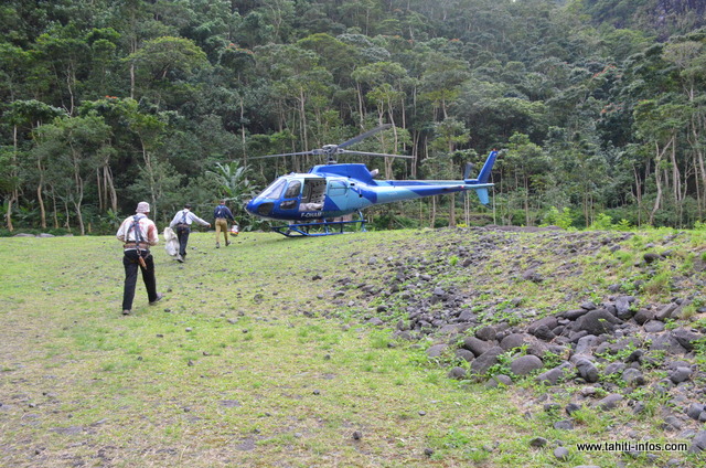 Lifting à haut risque pour les pylônes de la TEP