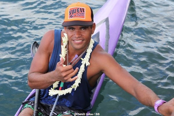 Hiromana Florès reste le leader du kayak polynésien (arch)
