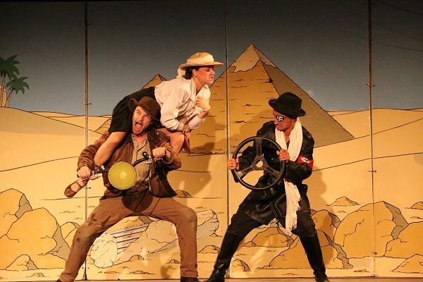 Les Aventuriers de la cité Z investiront les planches du Petit Théâtre de la Maison de la Culture du 23 au 25 aout prochain. Crédit photo :  Nad Companie.