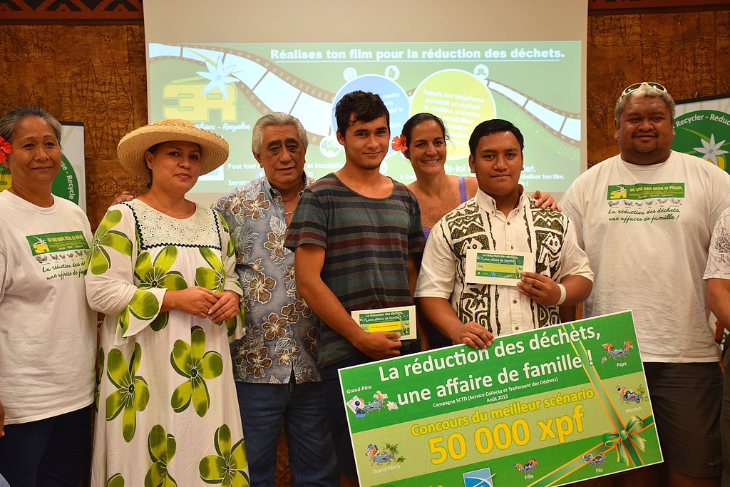 Remise de prix du meilleur scénario pour la réduction des déchets