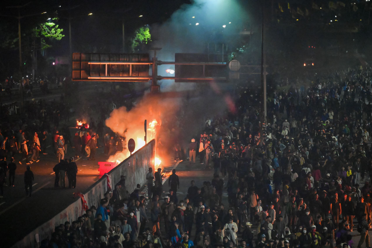 Crédit BAY ISMOYO / AFP