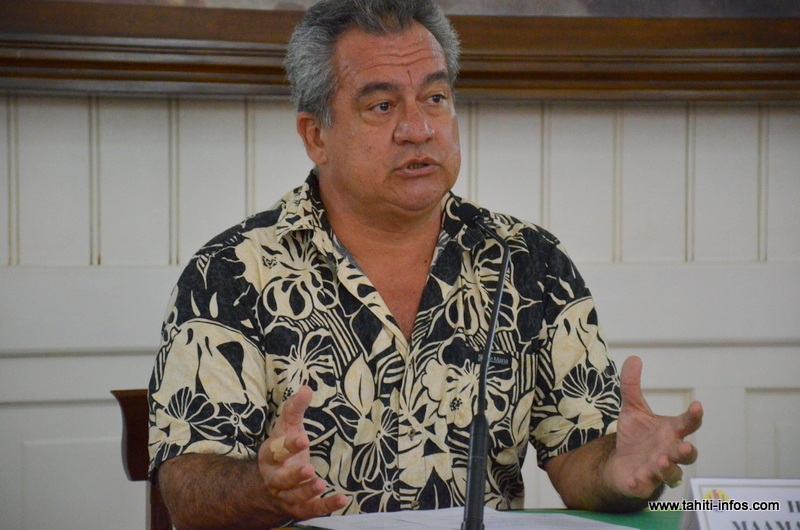 Heremoana Maamaatuaiahutapu, le ministre de l'Environement.