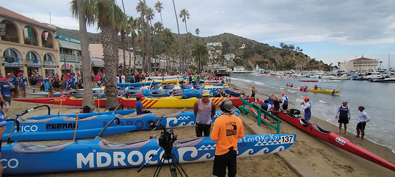 Le va’a tahitien s’affronte en Californie