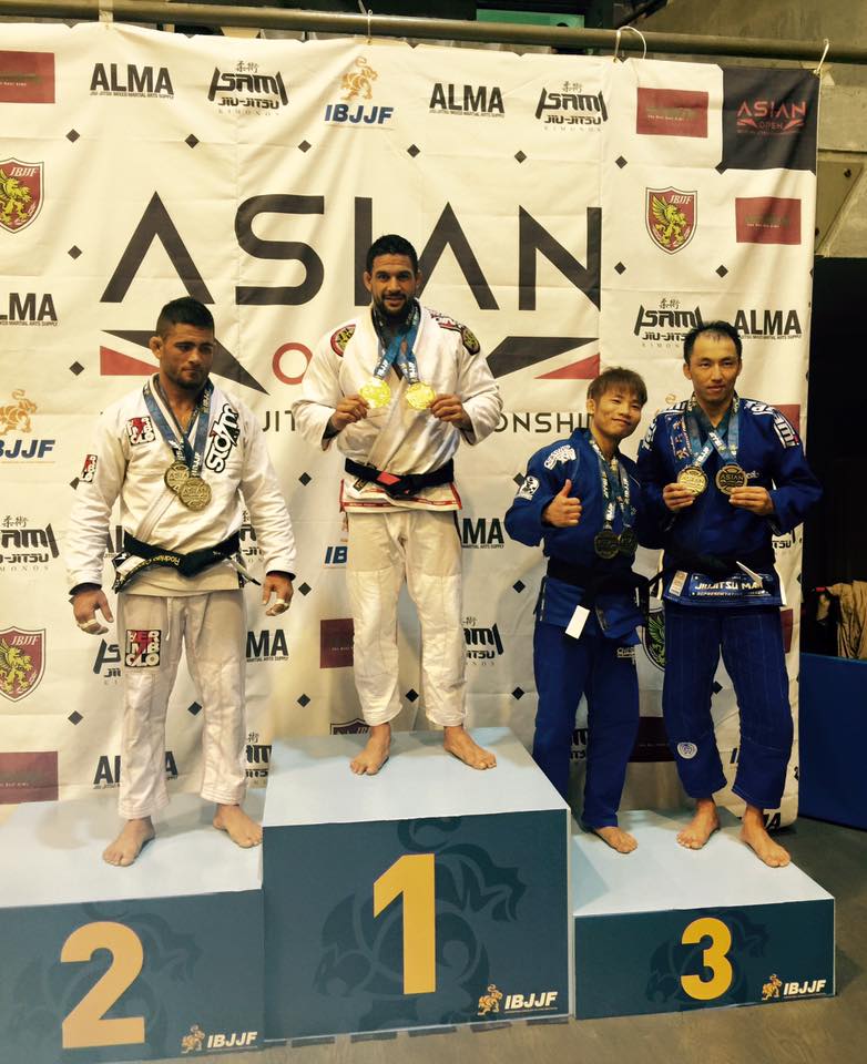 RECTIFICATIF - Dany Gérard, Champion d’Asie de jiu jitsu brésilien.