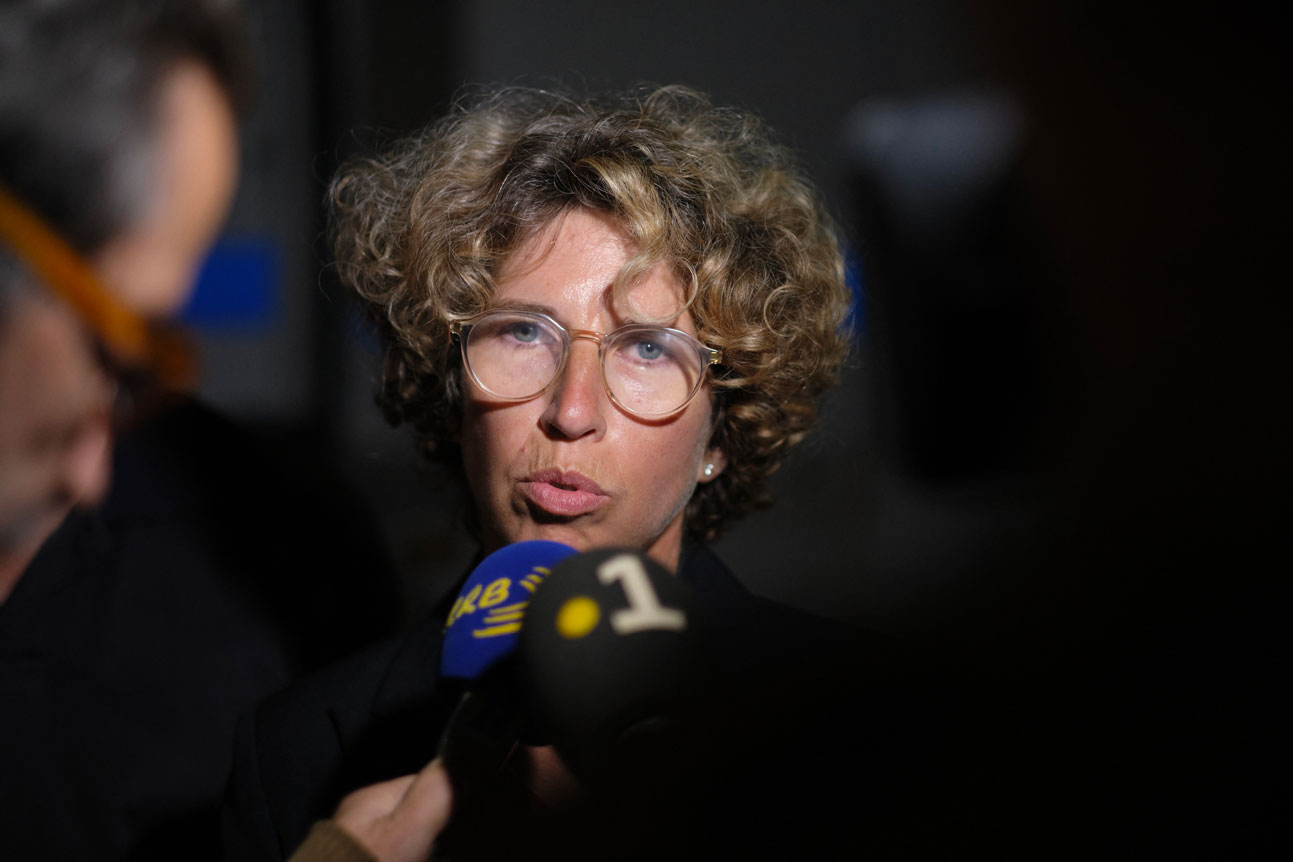 L'actuelle ministre des Outre-mer, Marie Guévenoux, est en poste depuis février dernier. Crédit Theo Rouby / AFP