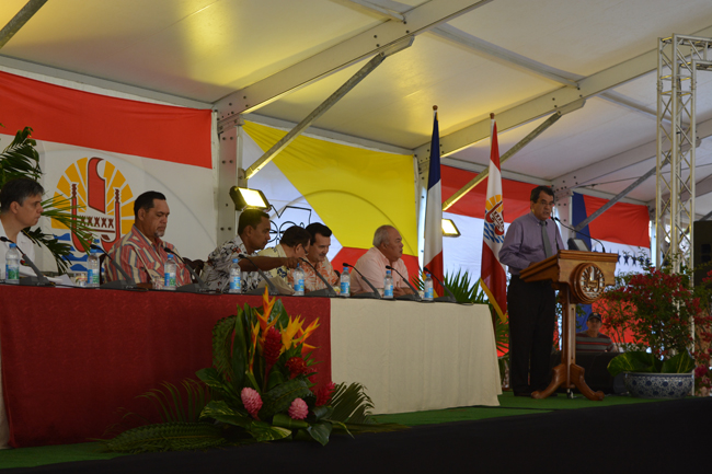 Les maires des communes de Polynésie étaient invités vendredi à la Présidence du Pays pour une journée d'échanges et d'ateliers avec le Pays.