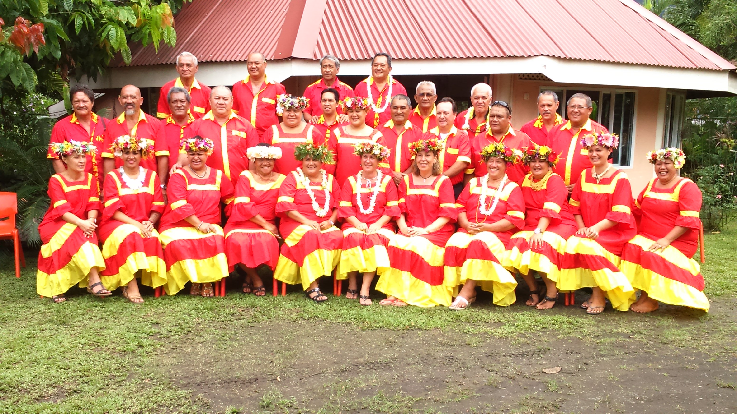 Présentation samedi matin de la liste orange "Papara To'u Fenua" conduite par Béatrice Legayic. Ils veulent un changement au niveau de la gestion de la commune.