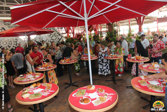 Nouveauté au marché de Papeete : un totem informatif et un espace de restauration 