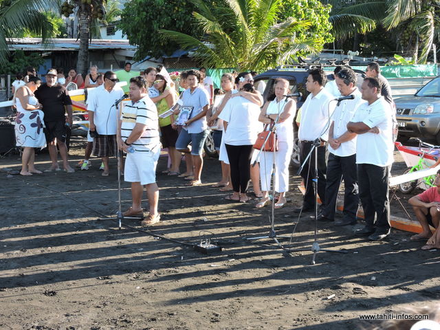 Plusieurs personnalités ont fait le déplacement. Dans son discours, le maire de Mahina, Damas Teuira a informé que des formations aux gestes de premier secours seront mises en place à destination des jeunes de Hitimahana...