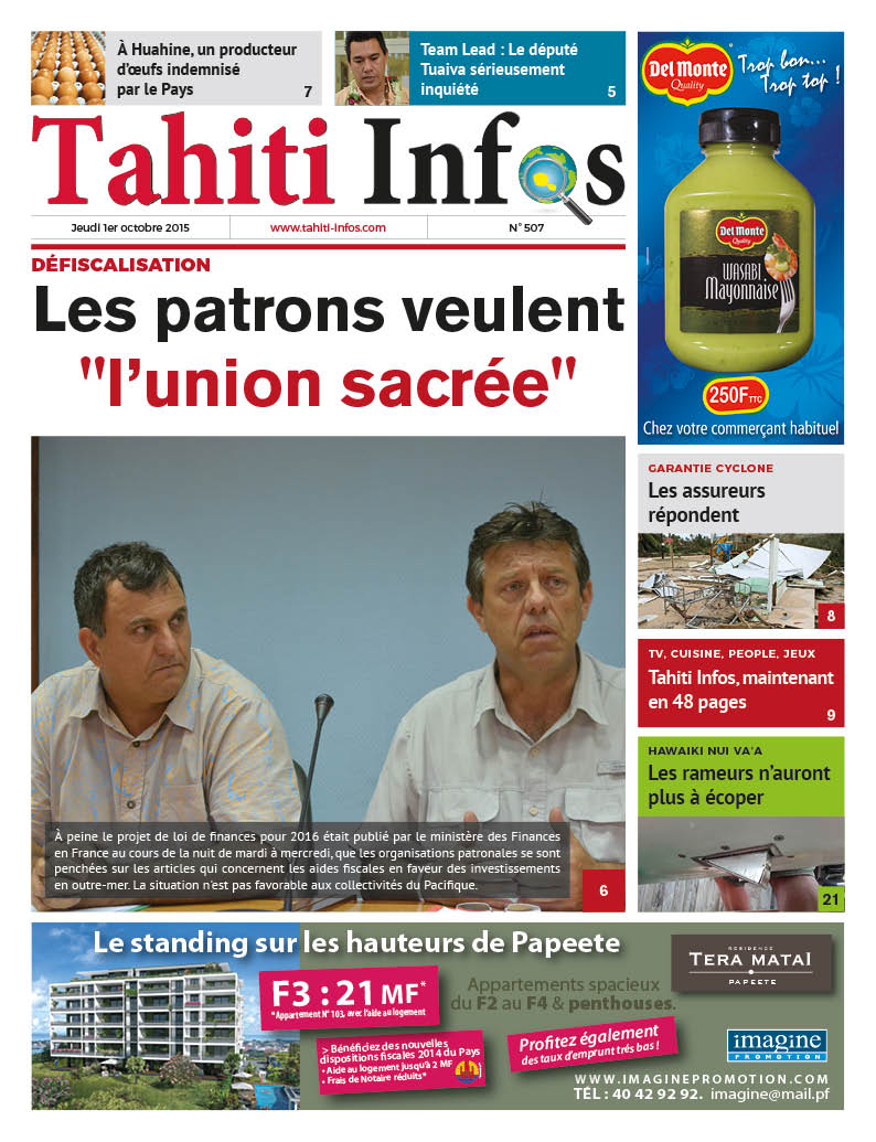 Cliquez sur l'image pour lire le journal