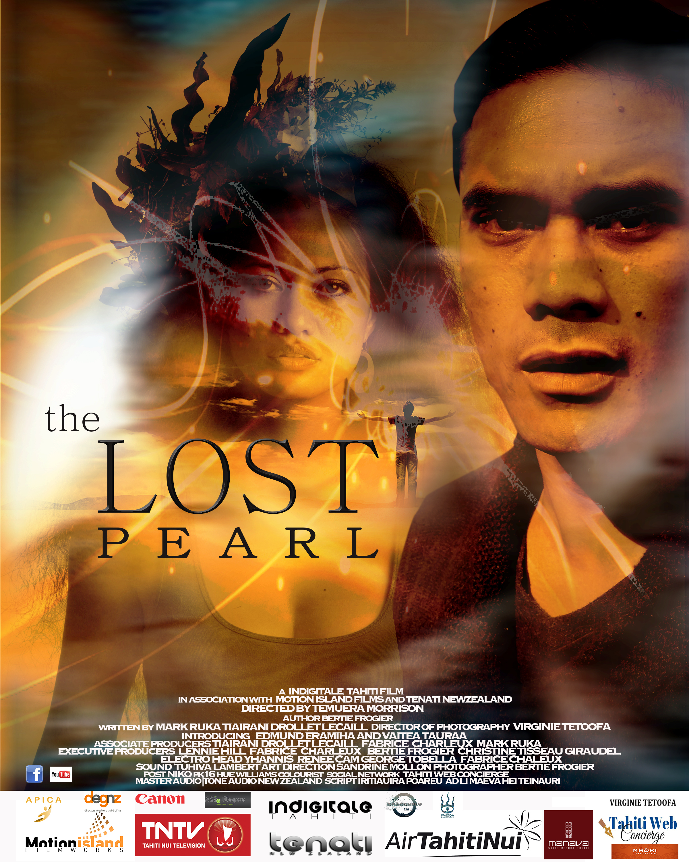 À Tahiti, Temuera Morrison va réaliser "The Lost Pearl"