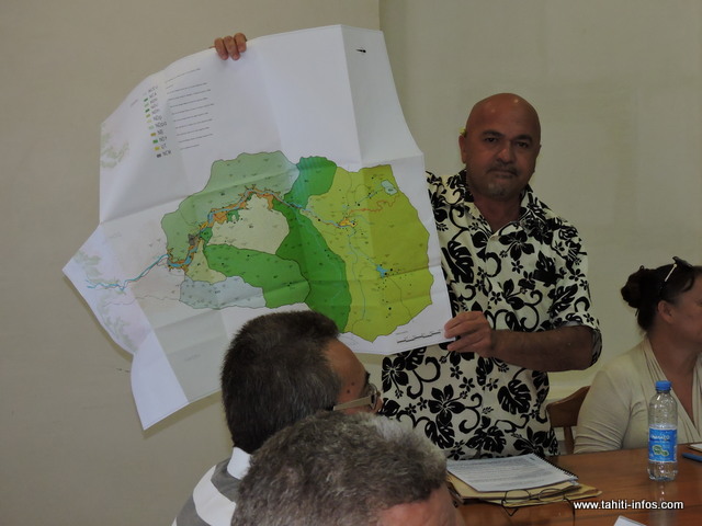 Le maire délégué de Papenoo, Vetea Avaemai campe sur sa position et s'oppose fermement à la réalisation de ce projet dans la vallée de la Maroto.
