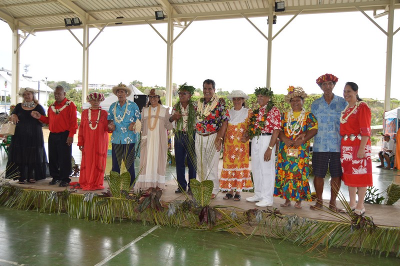 Dans l’après-midi, le moment phare de la journée a été la première élection de miss Mama et mister Papa no Pirae 2015.