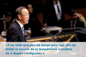 Changement climatique : Ban Ki-moon réaffirme son soutien aux îles du Pacifique