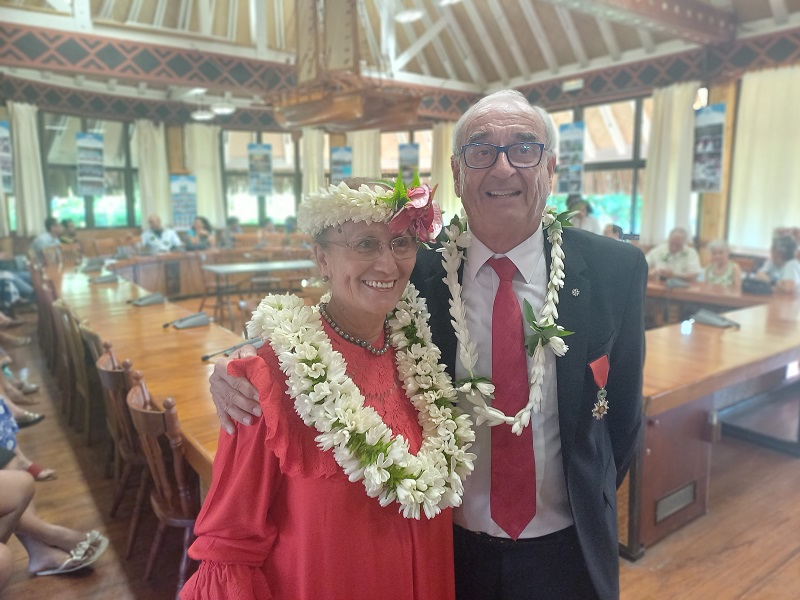 Françoise Aubry décorée de la légion d’honneur