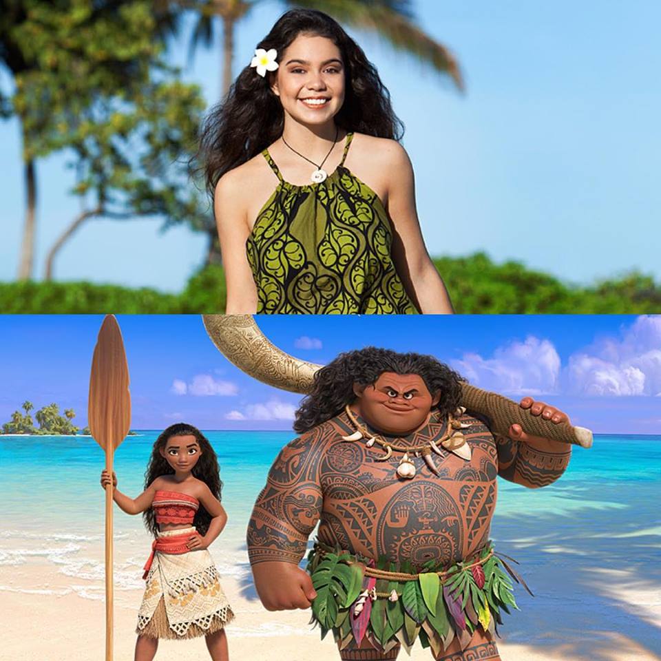 La voix de Moana c'est Auli'i Cravalho